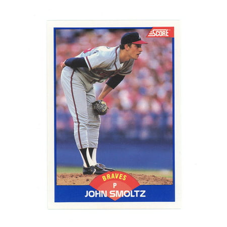 1989 Score #616 John Smoltz Atlanta Braves Rookie