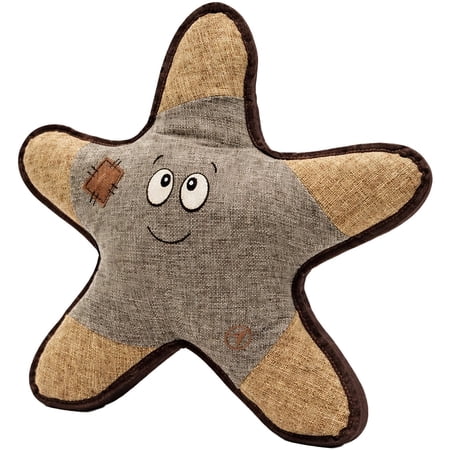SnugArooz: Sophie the Starfish - 2-In-1 Plush Dog Toy Hidden Ball Squeaks-Crinkles Pet Multi-Sensory Play 15 Soft Companion Cuddle-Fetch-Chew