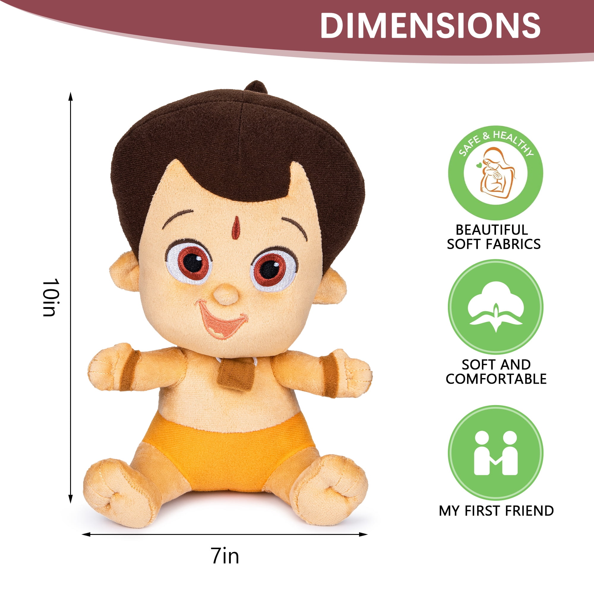 Mighty Little Bheem- Soft Plush Toy