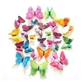 thumbnail image 7 of LAMIRO 12Pcs 3D Butterfly Wall Decor DIY Mirror Wall Decals Art Decals Home Decoration, 7 of 7
