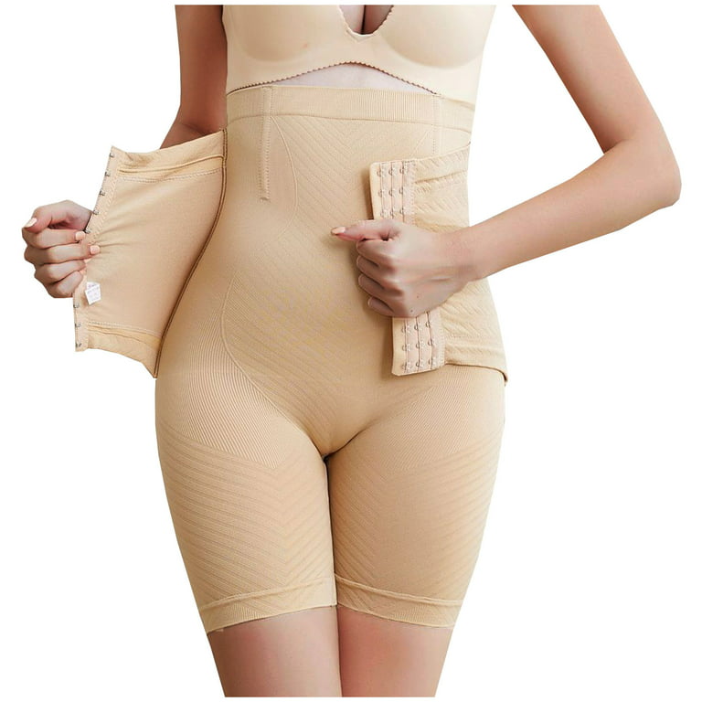 Aueoeo Tummy Tuck Compression Garment for Women, Shapewear Shorts for Women  Tummy Control Women's Abdomen Belt Postpartum Abdomen Corset With Waist