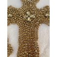 thumbnail image 2 of Juego de apliques MOPISVN de 3 piezas con diamantes de imitación en forma de cruz para manualidades, 2 of 3