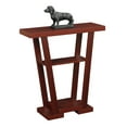 thumbnail image 2 of Convenience Concepts Newport V Console Table, Mahogany, 2 of 2