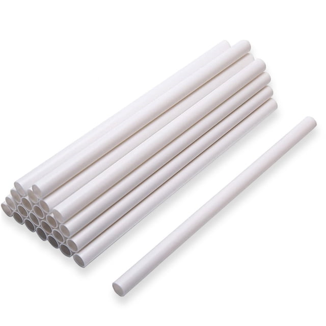 Plástico Cansado Cake Dote Rod Cheesecakes Multilayery Stacking Sticks Cumpleaños Fiesta Capa Fije Cocina Panadería 24cm 24 Piezas Scienceny HA059704-01B