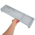 thumbnail image 3 of 1Set Grey ABS Rectangular Computer Screen Riser for Office Use with Detachable Design 20.8x5.5x2.8in, 3 of 8