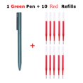 thumbnail image 1 of Xiaomi-bolígrafos de Gel LAMPO Mijia de Metal, Caneta de lujo con recarga negra de 0,5 MM, escritura suave, Stylo, escuela, oficina, negocios, papelería, 1 of 4