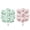 Green + Rose gold, variant on Nerooy Confetti Latex Party Balloons - 100 Pack 12 inch Helium Gold Confetti Balloons for Wedding Graduation Baby Shower Birthday Party Decorations