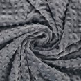 thumbnail image 5 of Relaxblanket Funda Nórdica De 48 X 78 Pulgadas Para Manta Con Peso Premium Super Suave Minky Dot Gris Oscuro, 5 of 5