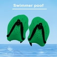 thumbnail image 2 of Mightlink 1 Pair Swim Training Hand Paddles with Adjustable Straps Lightweight Swimming Hand Paddles for Children Adult, 2 of 6
