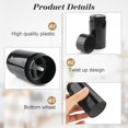 thumbnail image 3 of 8 Pack 75ml/2.5oz Plastic Deodorant Containers Empty Twist Up Filling Stick Tube Bottom-Fill Deodorant Bottles for DIY Cosmetic Lotion Bar Sunscreen Lip Balm Crayon - Black, 3 of 7