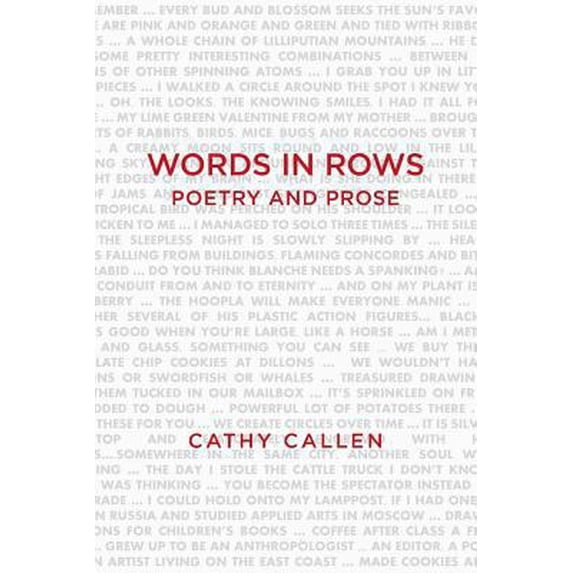Pre-Owned Words in Rows Poetry and Prose (Paperback)