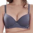 thumbnail image 1 of Bra With Underwire Classic Supportive Everyday Comfort Wireless Alternative Lingerie for Work Leisure Bra, 1 of 6