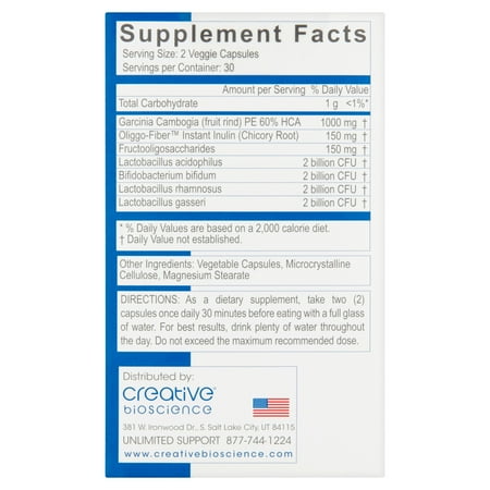 Creative Bioscience 10 Day Diet Dietary Supplement Capsules