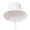 White, variant on LYHaoo Sun Kids Fisherman Hat For Boys Girls UPF 50 Outdoor Summer Beach Play Wide Brim Cap Lightweight Adjustable Bucket Hat,Beige