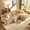 Cream, variant on BedLuxury 110'' Modular Sectional Sofa,Sleeper Bed,L shaped Boneless Cloud Couch with Deep Seats for Living Room,No Assembly Required,Green
