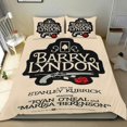 thumbnail image 1 of Barry Lyndon Conjunto de sábanas temático, trío de piezas, cómodo y amigable con la piel, diseño único, regalo de decoración para el hogar para familiares, amigos y fans, 90 cm * 190 cm, 1 of 6