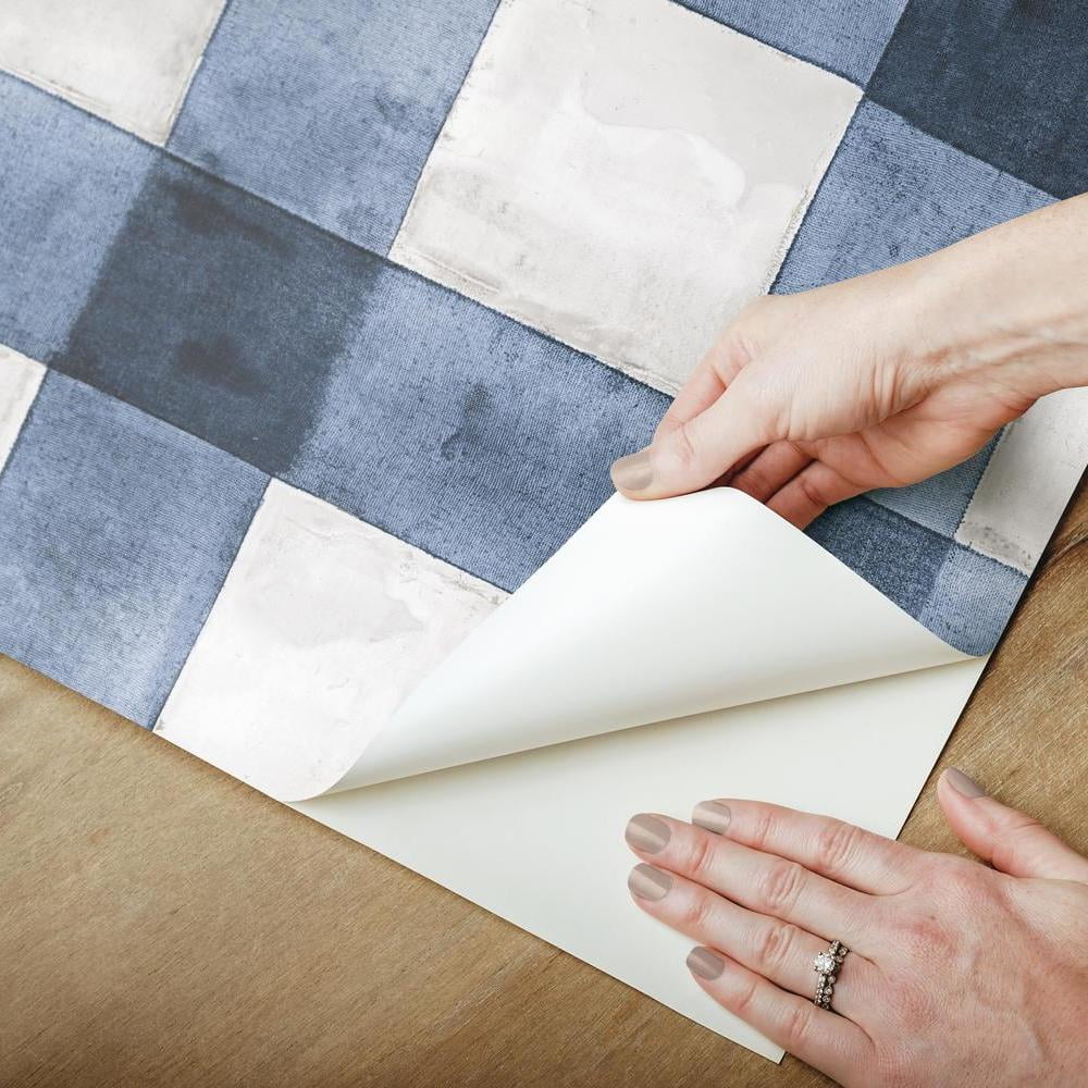 Buffalo Plaid Peel and Stick Wallpaper