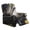 Black Marble, variant on Chririnla Purple Cornflower Seat Recliner Cover for Reclining Chair Slipcovers Soft Fashion Furniture Protector Washable Stretch Single Seat Sofa Lounger Couch Covers,1 Seater