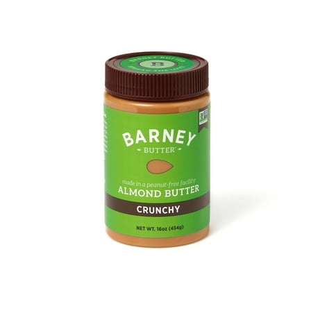 Barney Butter Almond Butter Crunchy, 16 oz