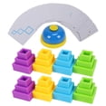 thumbnail image 3 of Mini bloques magnéticos educativos NikouMX juguetes para niños uso conveniente, 3 of 8