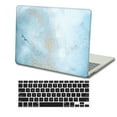 thumbnail image 3 of KSK KAISHEK Only Compatible MacBook Pro 16" Case 2023 2022 2021 Released Model M2 A2780 & A2485 M1, Plastic Hard Shell Cover + Black Keyboard Cover, Marble 100_1, 3 of 5