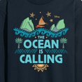 thumbnail image 3 of Moana - The Ocean Is Calling - Men's Long Sleeve T-Shirt, 3 of 5