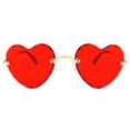 thumbnail image 2 of Lunettes Rétro Sans Monture Légères pour Plage et Magasinage Rose, 2 of 5