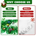 thumbnail image 6 of 5PACK 10Feet Green Christmas Tinsel Garland with Colorful Polka Dots Metallic Tinsel Twist Garland Glittering Decoration for Christmas Tree Decor Wedding Summer Luau Birthday Party, 6 of 7
