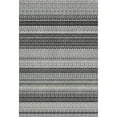 thumbnail image 2 of Addison Rugs Mayfield Washable Transitional Stripes Black Rectangle Rug, 10' x 14', 2 of 6