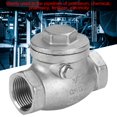 thumbnail image 1 of DN20 Swing Check Valve, Stainless Steel 3/4in Swing Check Valve,  For Water Steam, 1 of 8