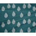 thumbnail image 4 of oneOone Polyester Lycra Fabric Leaves Block Print Sewing Fabric BTY 56 Inch Wide, 4 of 4
