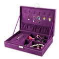 thumbnail image 2 of Organizador de joyas, caja de exhibición de anillos en forma de cubo, caja de almacenamiento de joyas, caja de exhibición de anillos, diseño fácil de usar, 2 of 9