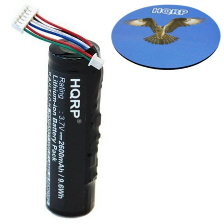 Dog Gps Tracking HQRP 2600mAh Battery Pack compatible with Garmin Astro System DC-30, DC30, Astro 320, 220 GPS Dog Tracking System Collar Receiver 010-11049-00 + HQRP Coaster ()