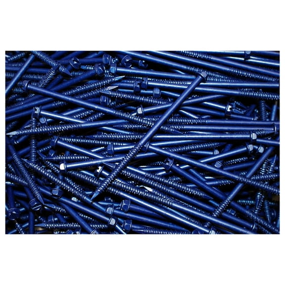 (50) Hex Washer Head 1/4 x 5 Concrete Masonry Screws Tapcon Anchor 5/16inches Drive