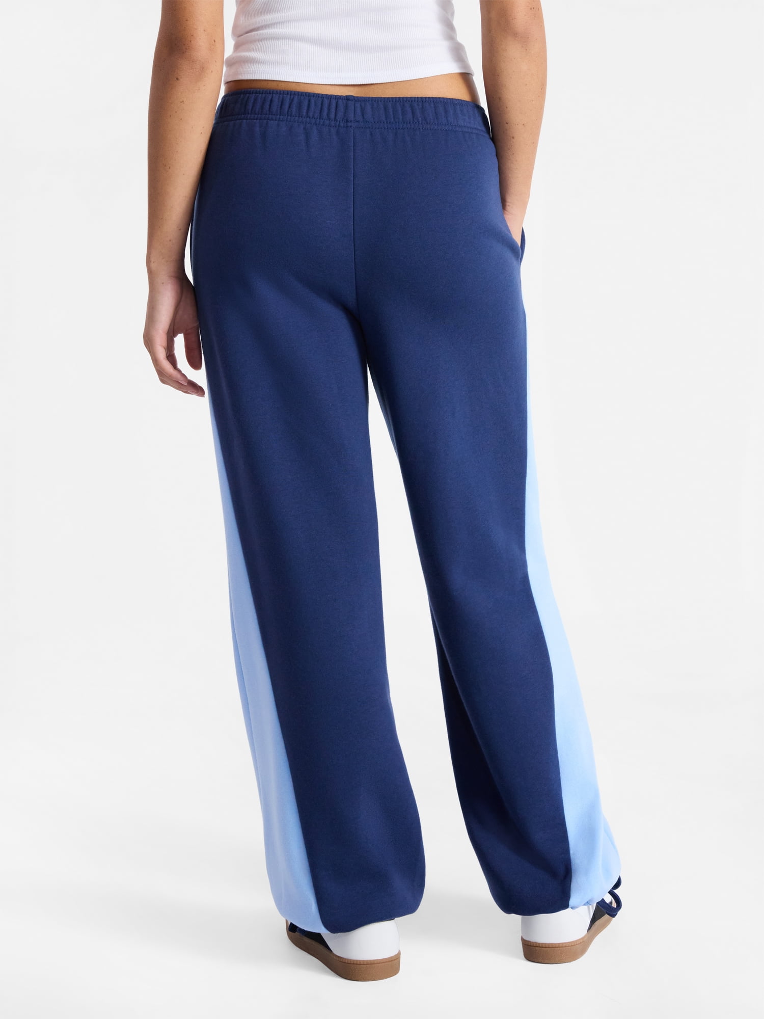 No Boundaries Colorblock Joggers, 30'' Inseam, Women’s