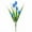 Blue, variant on 1 Pcs Tulips Artificial Flowers, Outdoor Artificial Tulip Faux Plastic Greenery Shrubs Plants UV Resistant for Easter Home Outside Garden Porch Window Decor 16.5"