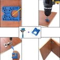 thumbnail image 4 of Juego De 3 Uds De Sierra Con Orificio Para Bisagra, Localizador De Plástico De 35Mm, Broca De Acero De Alta Velocidad, Llave Hexagonal, Juego De Punzón Para Bisagra Para Carpintería, Carpintería Diy Methold TO005351-03, 4 of 6