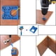 thumbnail image 3 of Juego De 3 Uds De Sierra Con Orificio Para Bisagra, Localizador De Plástico De 35Mm, Broca De Acero De Alta Velocidad, Llave Hexagonal, Juego De Punzón Para Bisagra Para Carpintería, Carpintería Diy Methold TO005351-02, 3 of 6