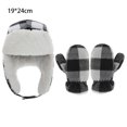 thumbnail image 2 of Gorros Desiderio para hombre en invierno con lana gruesa y cálido gorro Lei Feng gorro negro con protección para las orejas para ciclismo, 2 of 5