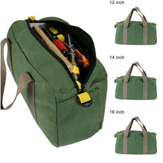 D-GROEE Multi-function Canvas Wear-proof Storage Hand Tool Bag Portable Wrench Screwdriver Toolkit