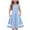 Sky Blue, variant on Ruyang 2t Thanksgiving Outfit Girl Little Girls Tulle Lace Wedding Dress for Kids formal Birthday Pageant Fashion Daily Mesh Skirt