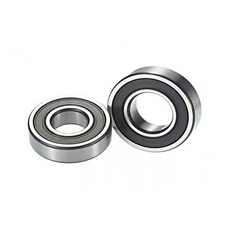 Supvox Axial Load Support 6203-2RS Shielded Deep Groove Ball Bearing Steel 2Pcs