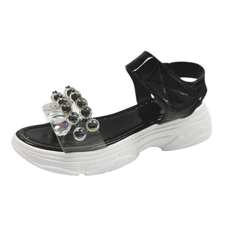 

KI-8jcuD Bath Slippers Women Platform Rhinestone Sandals Muffin Beaded Sequin Sandals Plus Size Fashion Women S Shoes Womens Heel Sandals Sandals Women Size 6 Flip Flops For Women Sandals Womens Wal