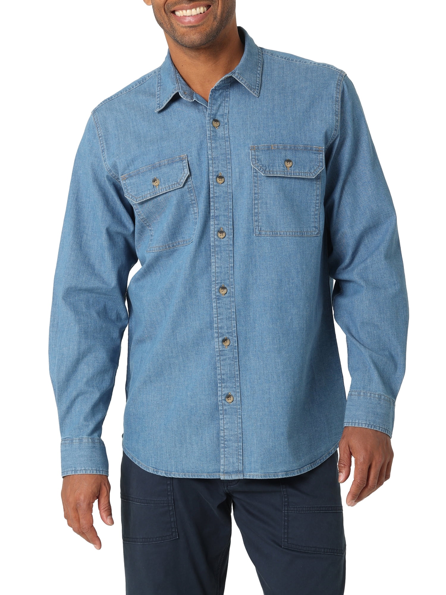 Walmart wrangler work shirts Clearance