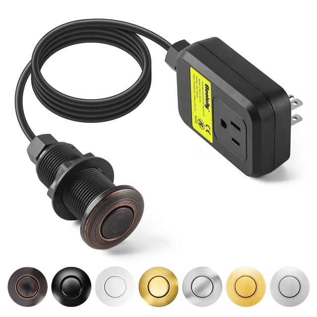 Kit de interruptores de aire para triturador de basura Etoolcity de acero inoxidable