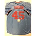 Autographed/Signed Bob Gibson Inscribed HOF 81 St. Louis Cardinals