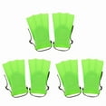 thumbnail image 1 of 6x Ninos Adultos Aletas Ajustables Natacion Buceo Aletas de Natacion - Verde,S: 25-30, 1 of 5