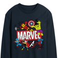 thumbnail image 3 of Marvel The Avengers - Sketch - Adult Long Sleeve Graphic T-Shirt, 3 of 5