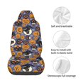 thumbnail image 4 of Fotbe Spooky Cats And Halloween Pumpkins Funda para Asiento de Auto con Estampado – Impermeable y Antisudor – Ajuste Universal, Lavable a Máquina, Antideslizante (1 Pieza), 4 of 5