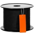 thumbnail image 2 of KFFKFF Woven Nylon Line, 3/16 inch x 250 feet, 32-Thread Structure, 720 LBS Pulling Power, Versatile Black Cord for Exterior Use, Arboriculture, Trekking, Swing, and Salvage Tasks, 2 of 9
